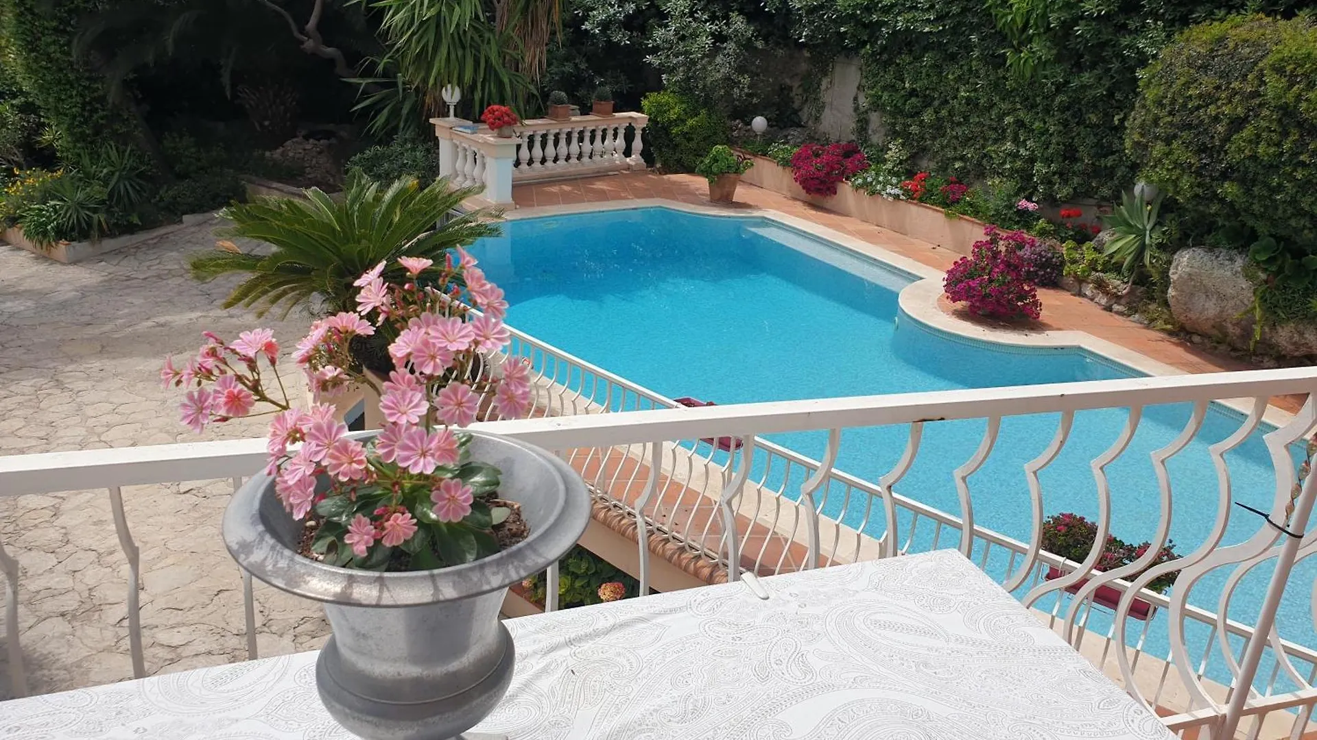 Monaco Cap D'Ail Beautiful Villa With Pool And Seaview For Max 8 People Cap-d'Ail